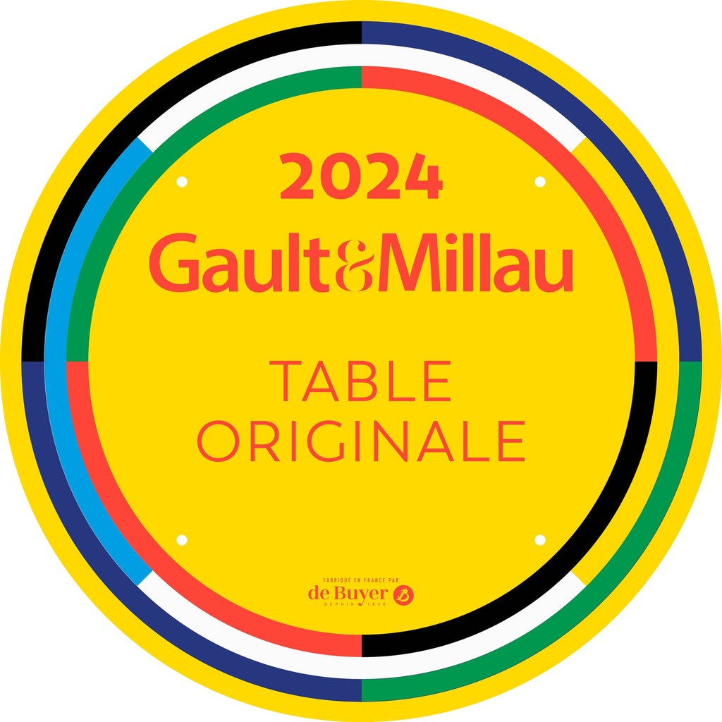 Plaque 2024 Gault & Millau